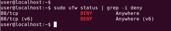 如何在Ubuntu Linux防火墻中檢查防火墻狀態？....png